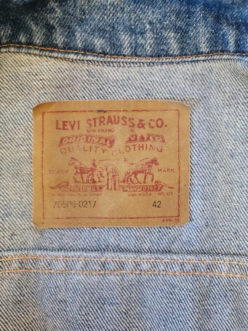 Levi's デニムジャケット サイズ42