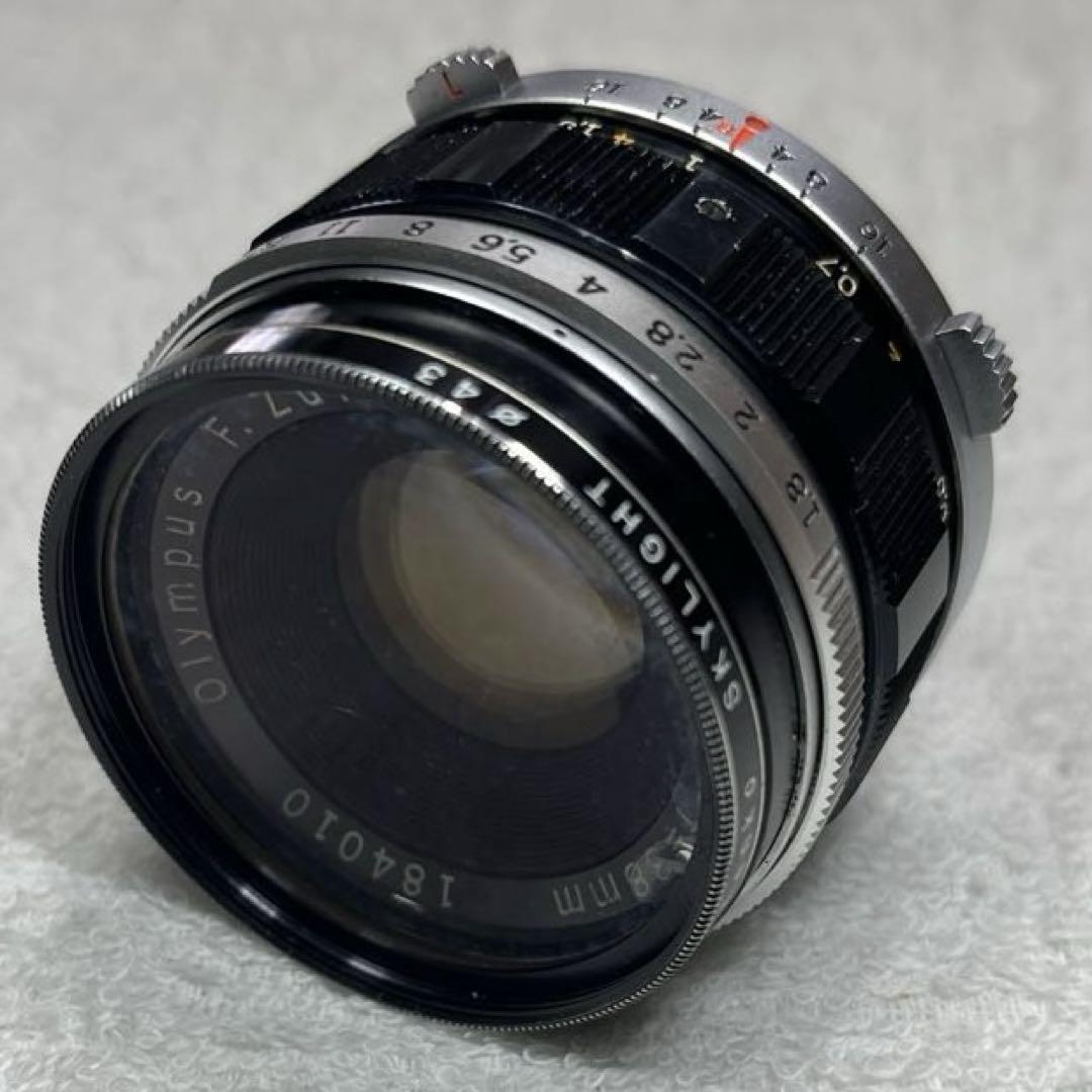 OLYMPUS オリンパス pen f 38mm f1.8《ジャンク》 OLYMPUS オリンパス pen f 38mm f1.8《ジャンク》