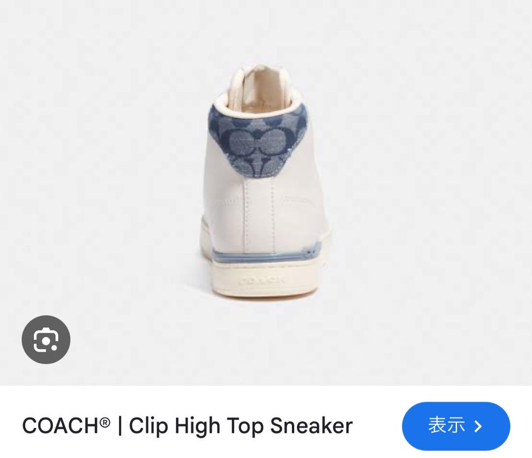 coach コーチ メンズ ハイカット スニーカー 27cm 靴 coach コーチ メンズ ハイカット スニーカー 27cm 靴