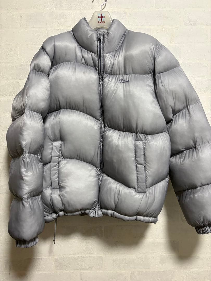 Dime シルバー ダウンジャケット Mサイズ