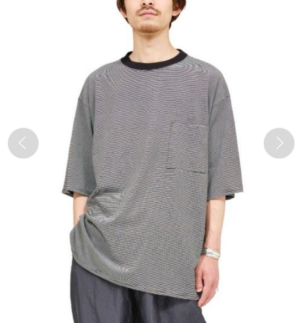 marka マーカ　BORDER TEE　ボーダーTシャツ　カットソートップス