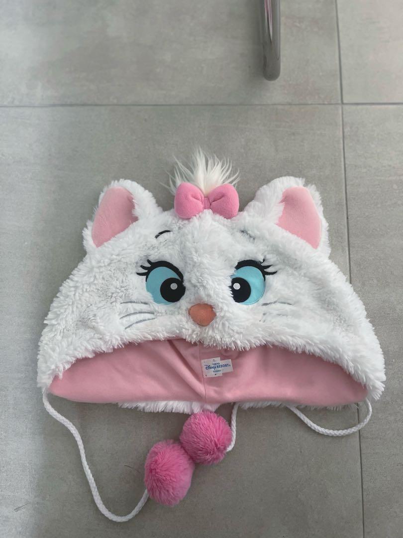 【美品】ディズニー マリーちゃん 被り物 帽子