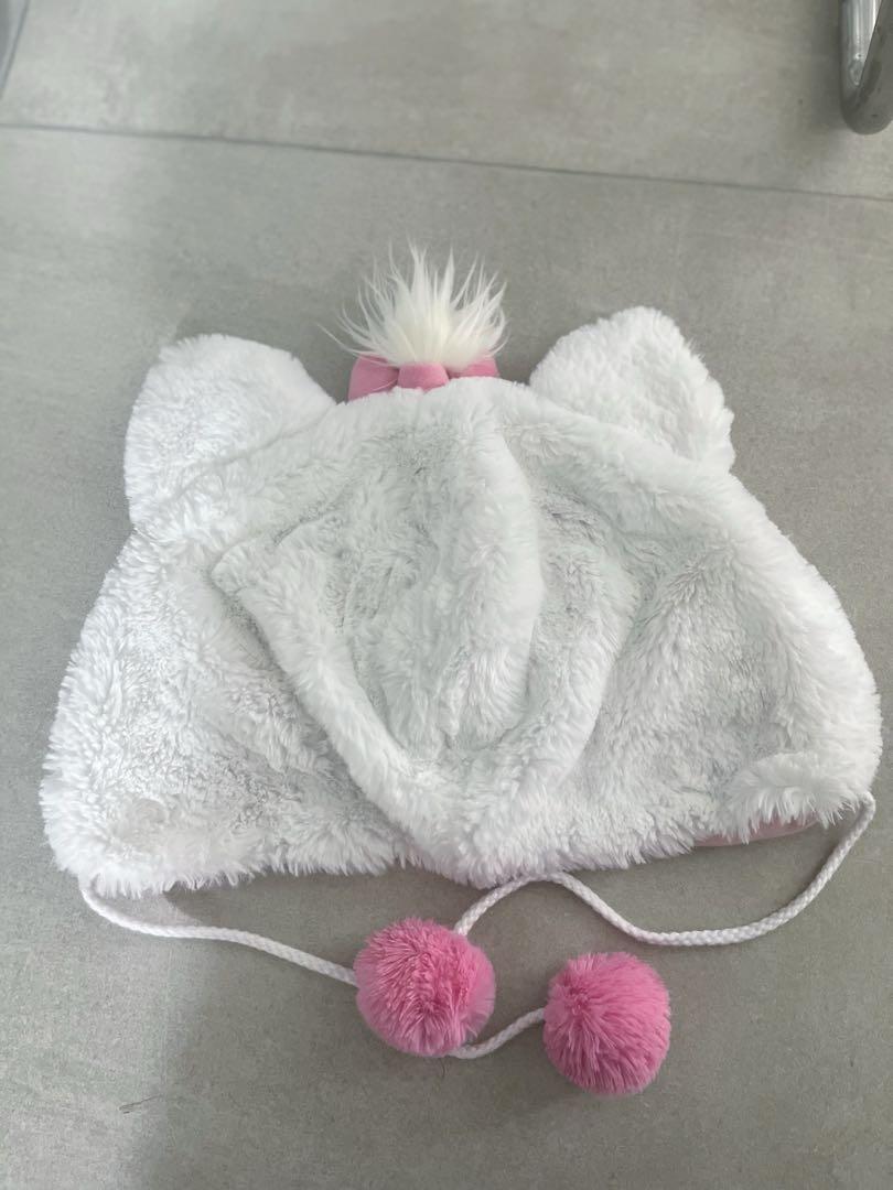 【美品】ディズニー マリーちゃん 被り物 帽子