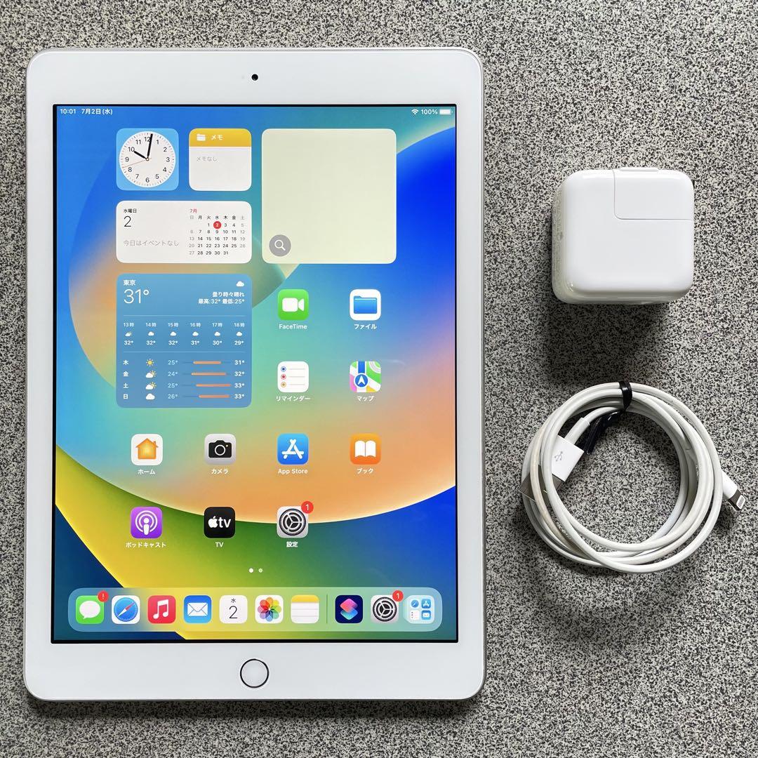 D1 iPad 第5世代 シルバー 32GB Wi-Fi A1822