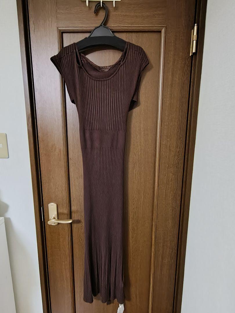 【新品タグ付き】ニットワンピース（モデル：生見愛瑠）