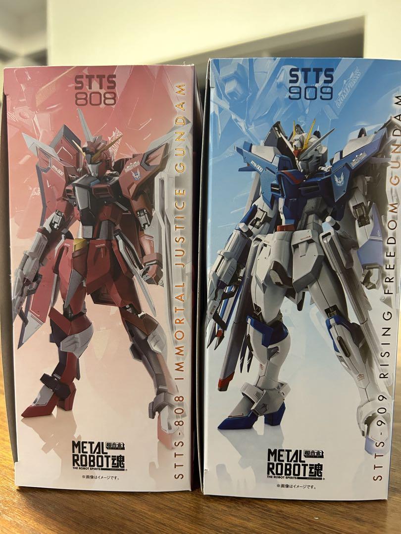 【新品未開封】メタルロボット魂　ライジングフリーダム＆イモータルジャスティス METAL ROBOT魂 ライジングフリーダム&イモータルジャスティス