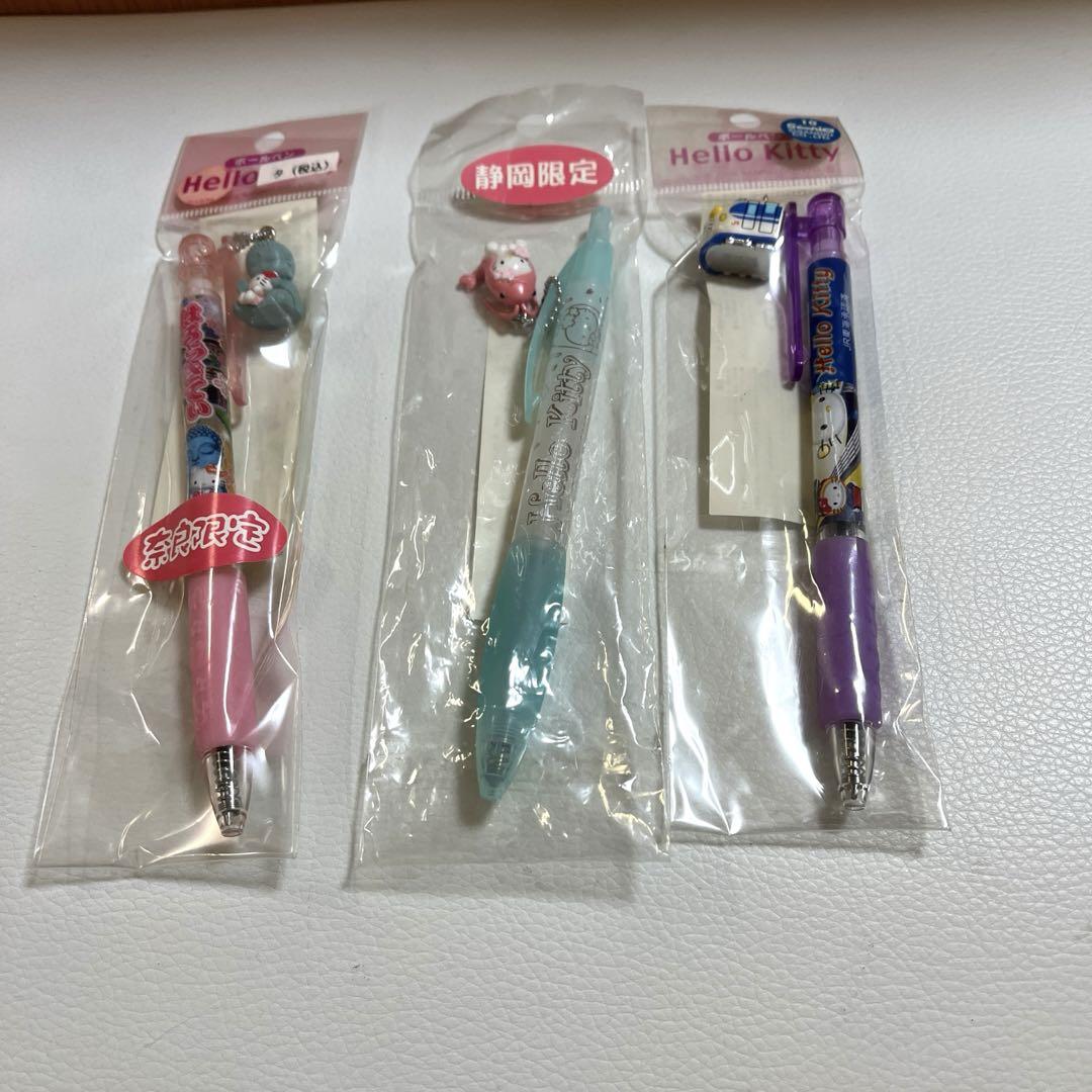 新品】ご当地ボールペン キティちゃん 3本セット - メルカリ