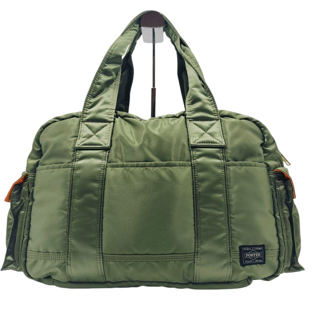 【美品✨】ポーター タンカー ダッフルバッグL ボストン セージグリーン 廃盤品