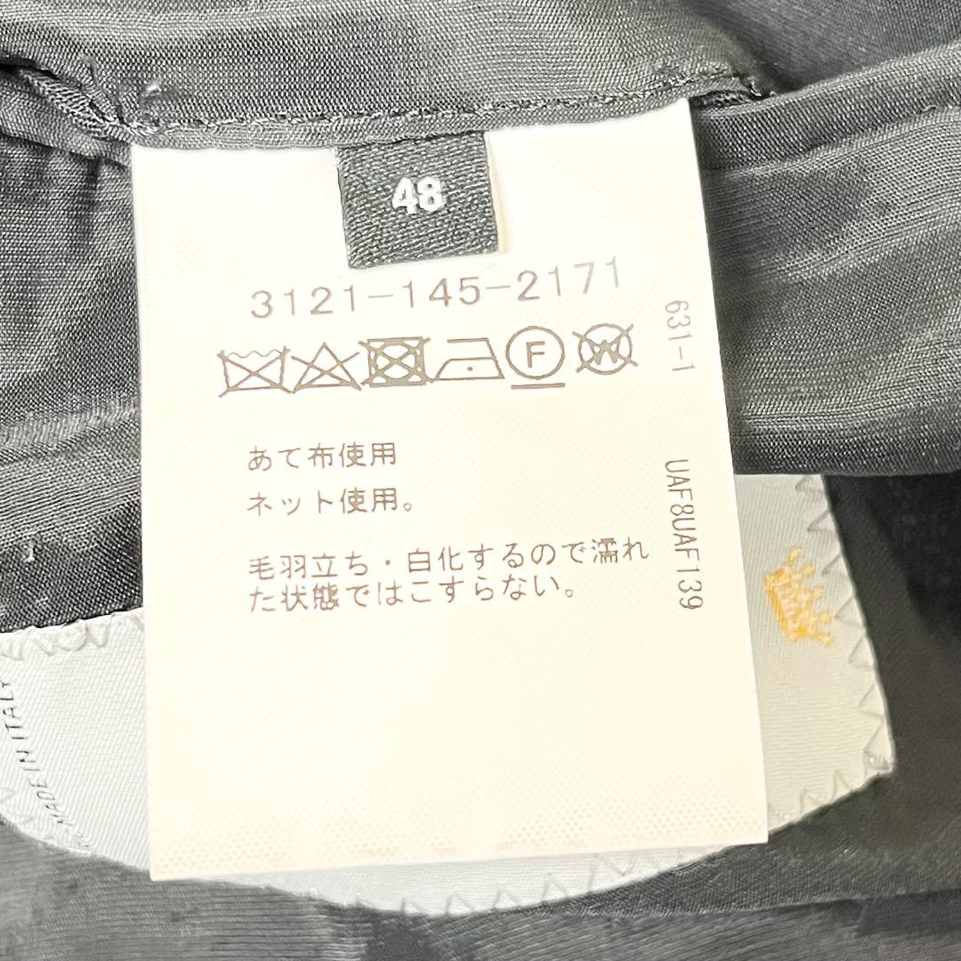 【美品】グリーンレーベルリラクシング　メンズスーツ　サイドベンツ　REDA 紺