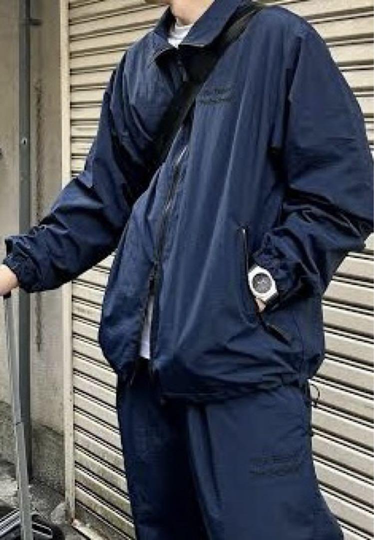 ennoy スタイリスト私物　シャカシャカ　ネイビー