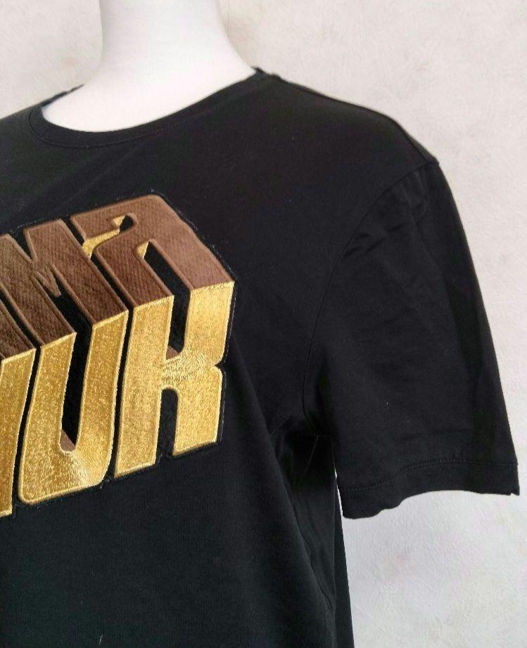 フェンディ　Tシャツ M ブラック　半袖　トップス　ROME ロゴ　メンズ