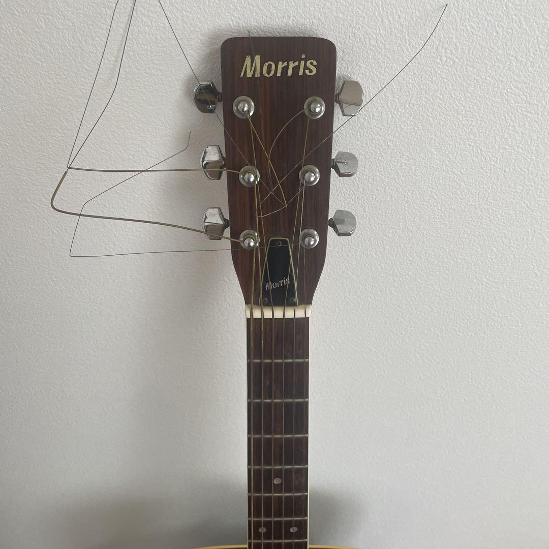 Morris モーリス W-20 アコギ 1974年製 カポ付き - メルカリ