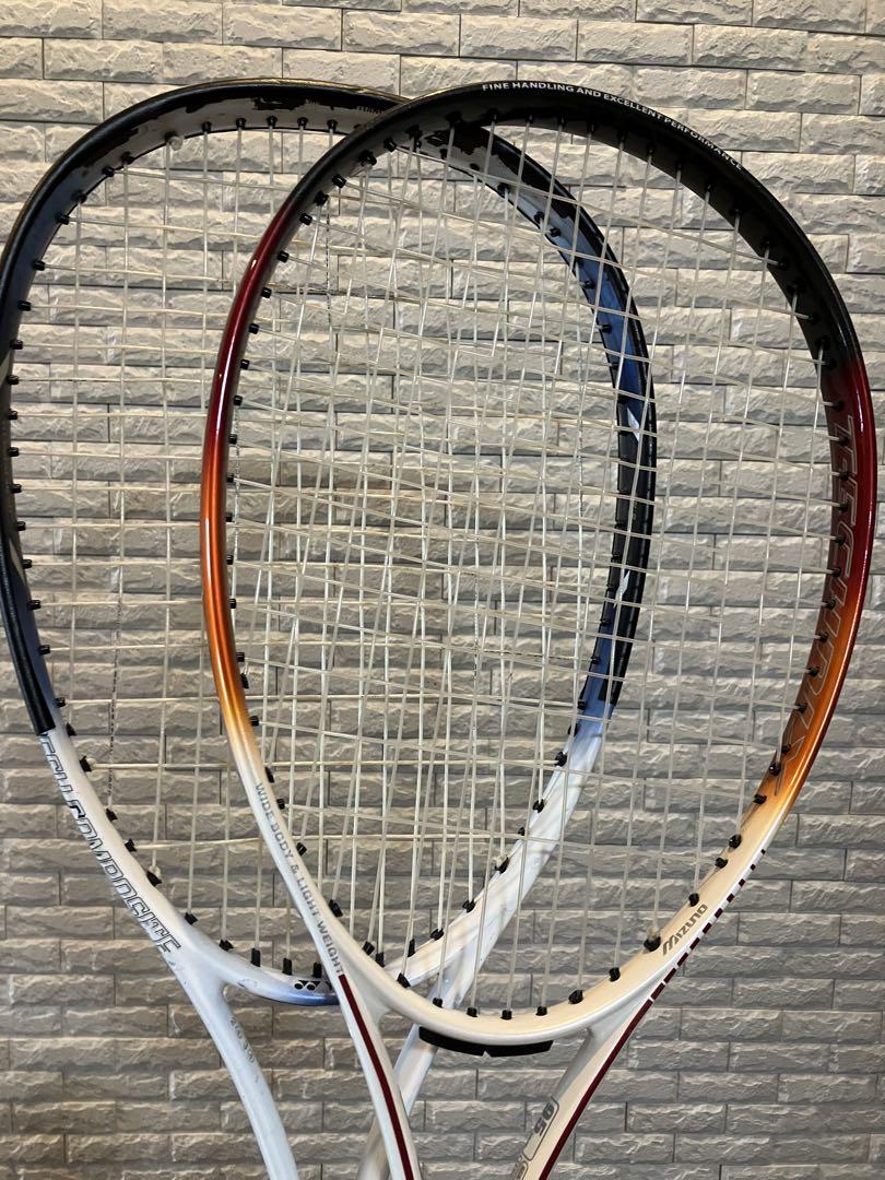 買うスポーツ - 【送料無料】 YONEX Ti60他軟式テニスラケット2