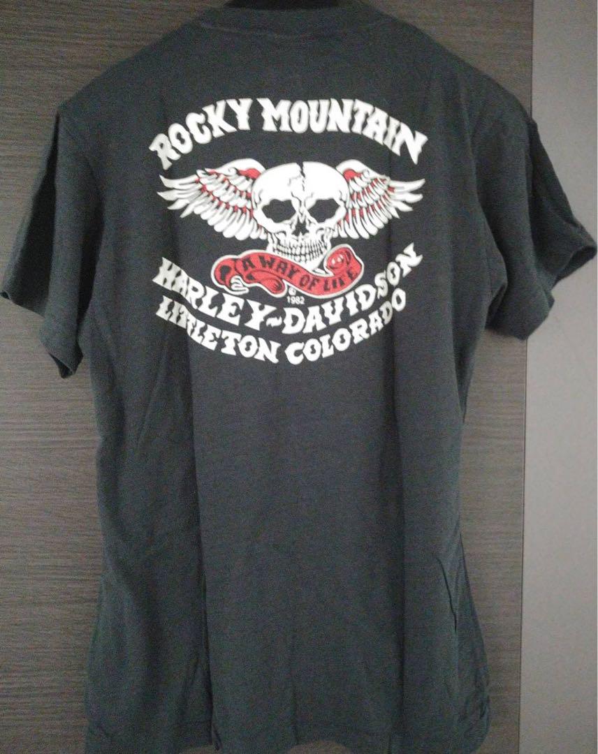 新品　デッドストック　82年製　ハーレー・ダビットソンTシャツ　黒　S