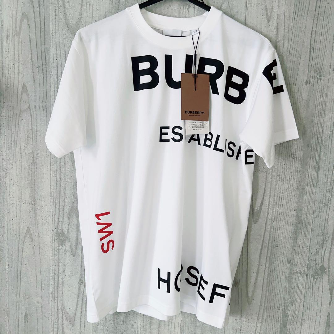 Amazon | [BURBERRY] [バーバリー] Tシャツ Mサイズ ロゴT