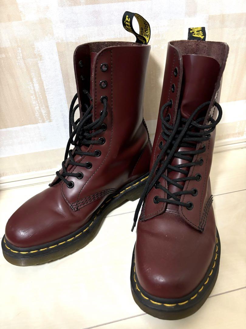 Dr.Martens チェリーレッド 10ホール レディース