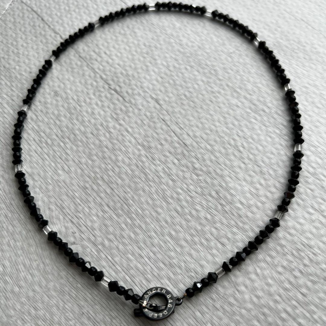 846YAJIRO BLACK×BLACK 4シリーズネックレス