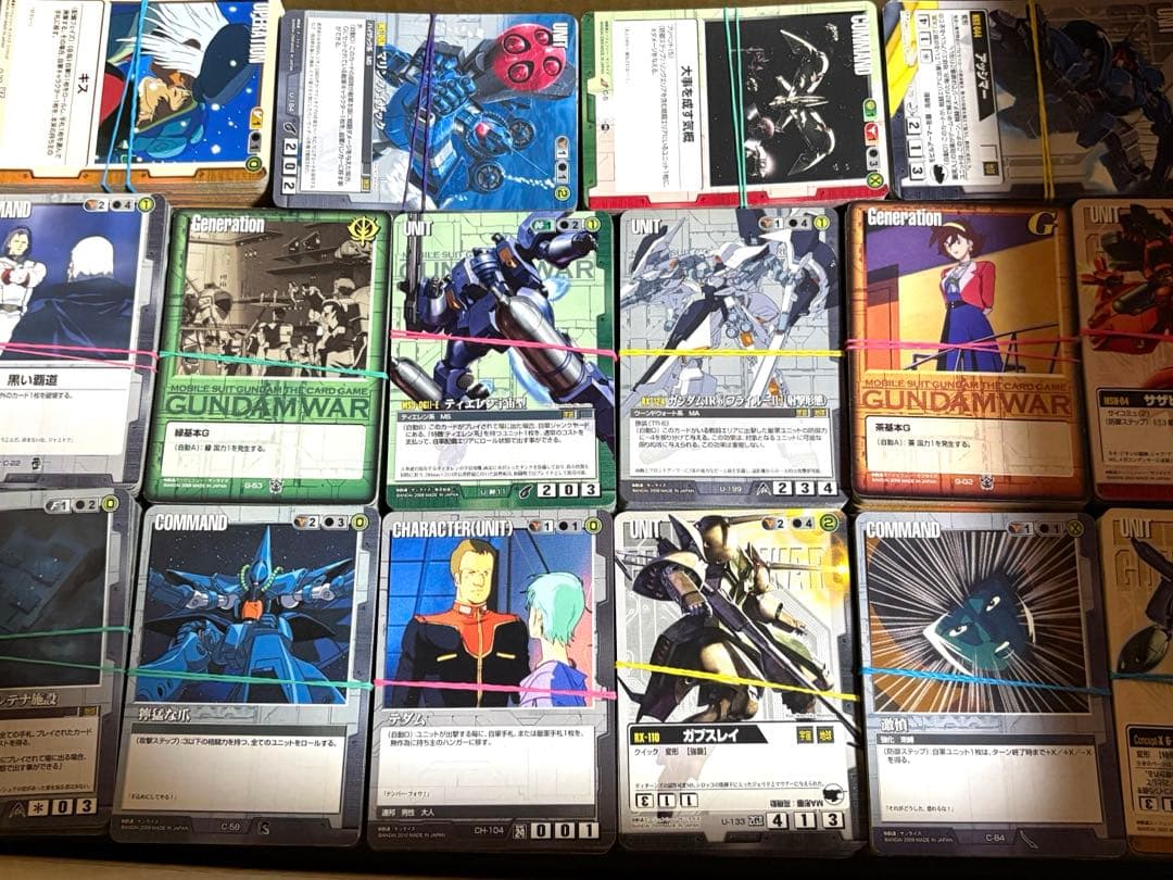 ガンダムウォーカード3200枚目立った傷や汚れなし UP786_INFO