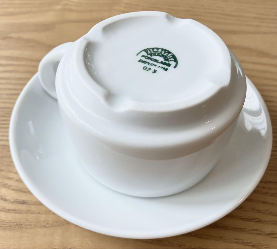 レア美品ピリヴィッツ PILLIVUTTコーヒーカップ&ソーサーセット白磁器