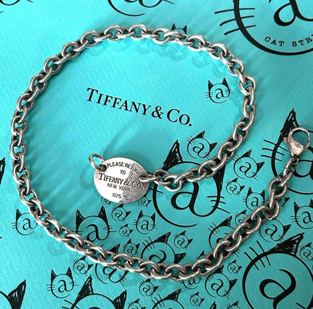 値下げ　ティファニーリターントゥネックレス　美品です(*^^*) TIFFANY & Co. ティファニー リターントゥ オーバル タグ