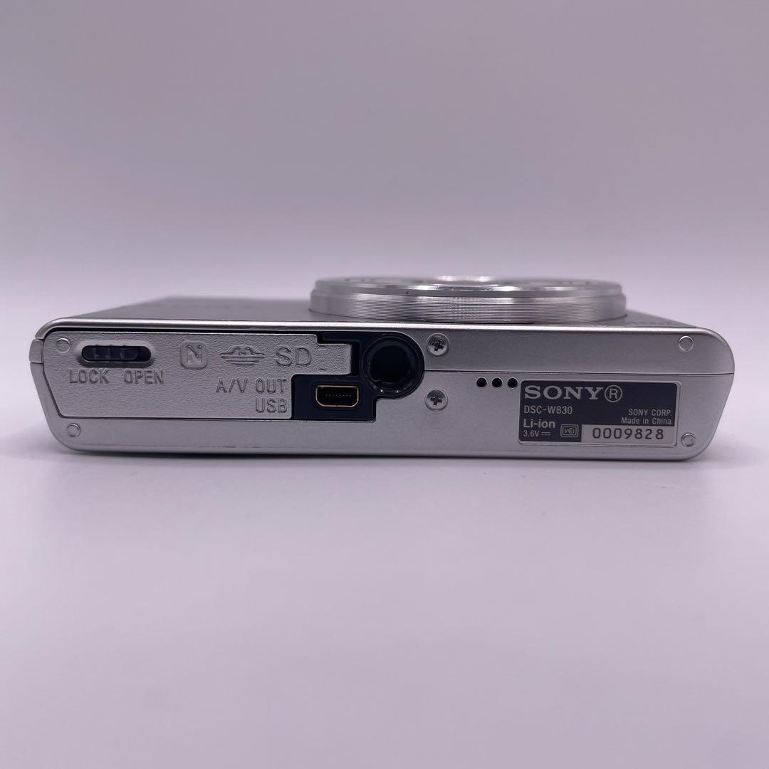 SONY DSC-W830 ソニー サイバーショット デジタルカメラ シルバー