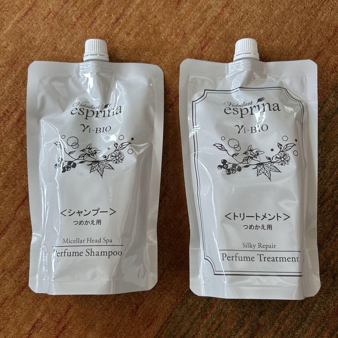 ヴィブリアン　エスプリーナ　シャンプー＆トリートメント つめかえ用　各450ml