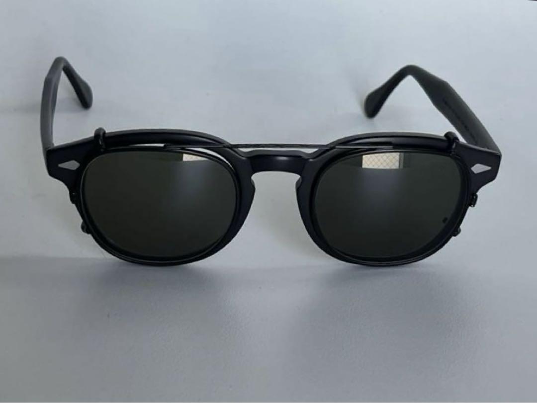 MOSCOT レムトッシュ マットブラック クリップトッシュ 49サイズ