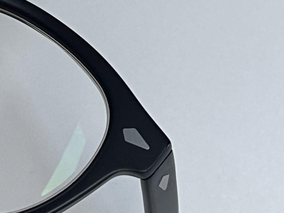 MOSCOT レムトッシュ マットブラック クリップトッシュ 49サイズ
