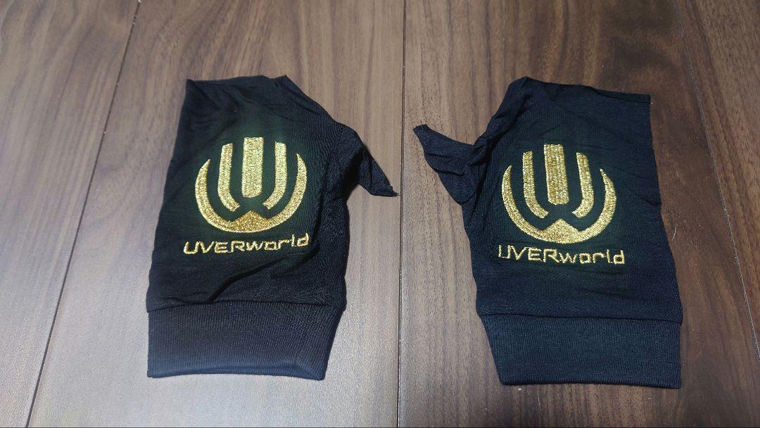 UVERworld　グローブ　初代ゴールド　ミニポーチ