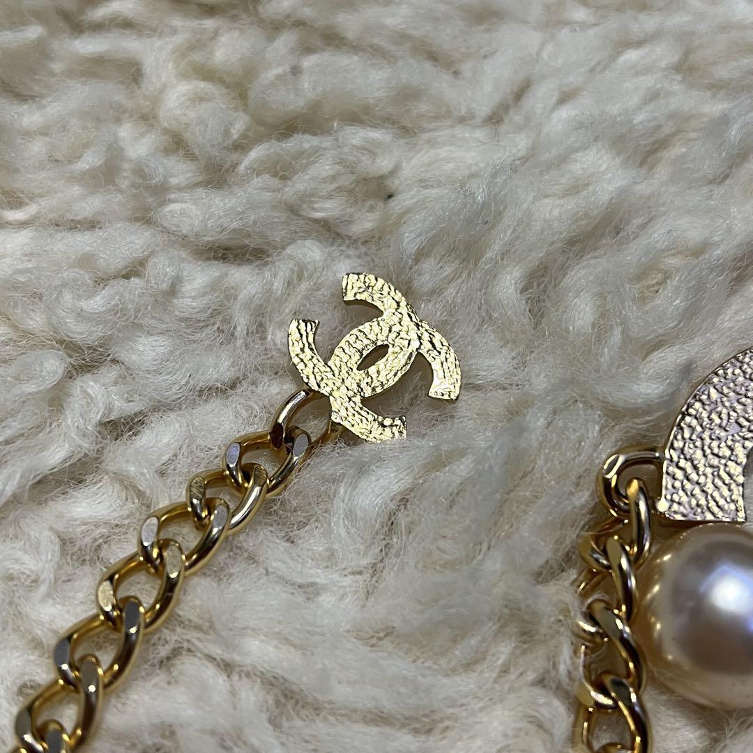 美品　CHANEL シャネル　チェーンベルト　ゴールド　金　COCO ベルト