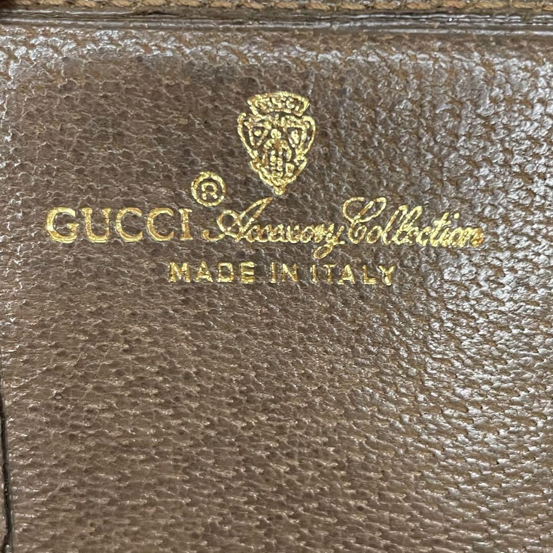 OLD Gucci グッチ　gg柄　折り財布　ヴィンテージ