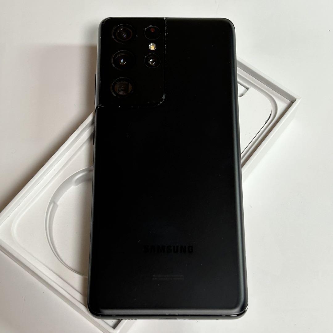 【美品】【海外版SIMフリー】Galaxy S21 Ultra 5G｜128gb