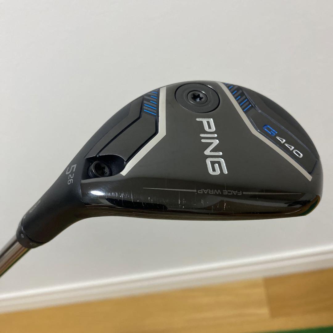 PING G440 ユーティリティ5U 26° pingツアークローム85X