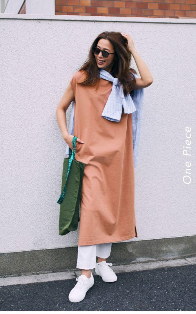 世界的に有名な 23区 XS 川上桃子さんコラボ 大人のエディターズワンピース ワンピース