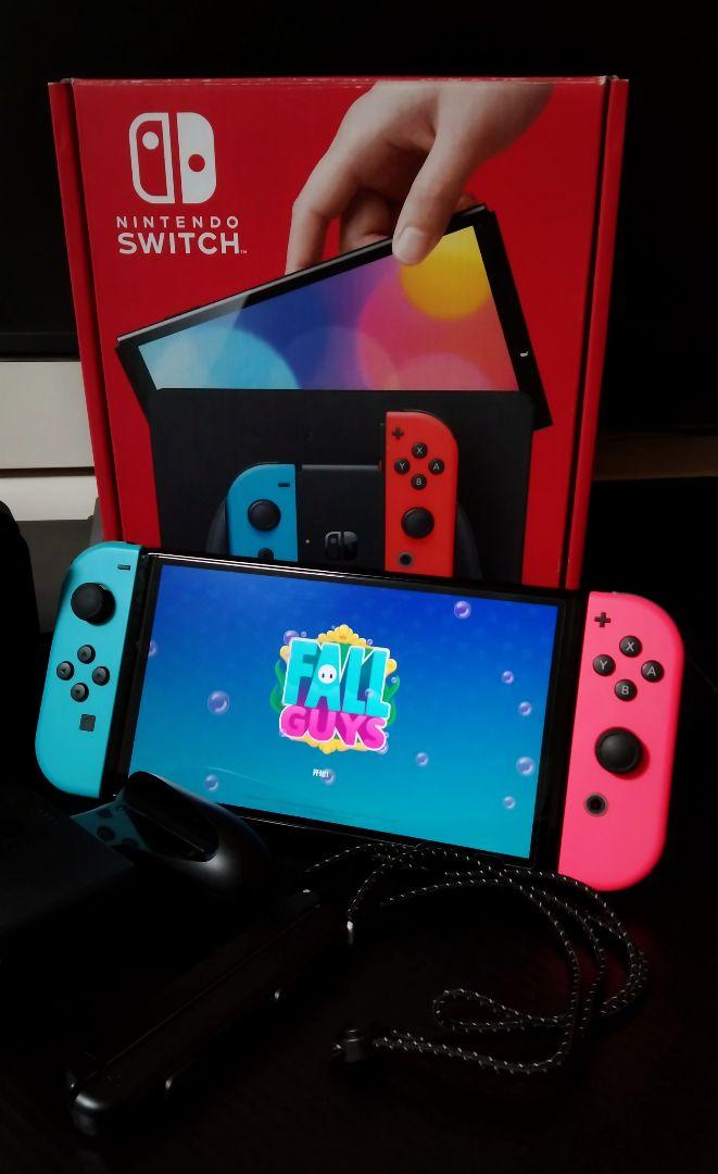 未使用未開封】Switch本体有機EL JCネオン