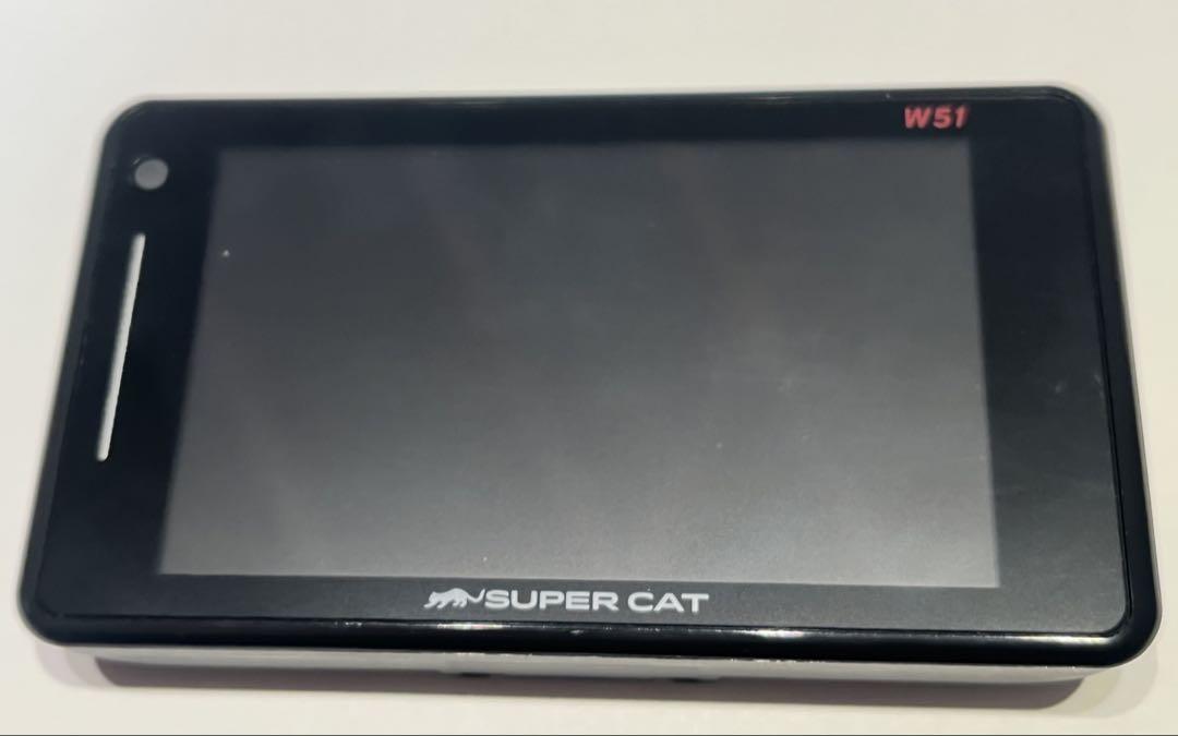 ユピテル レーダー探知機 W51 【無線LAN機能SDカード付き】wifi
