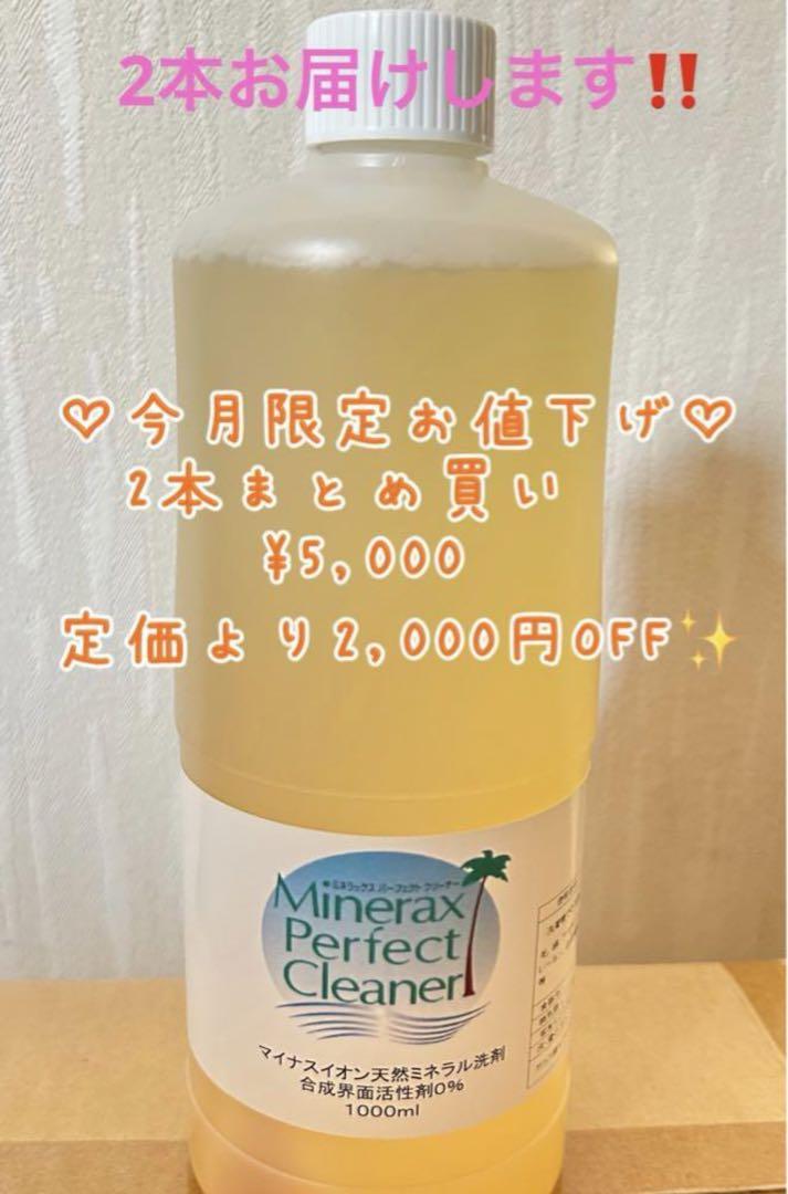 期間限定♡定価より2,000円OFF♡パーフェクトクリーナー(送料込み)