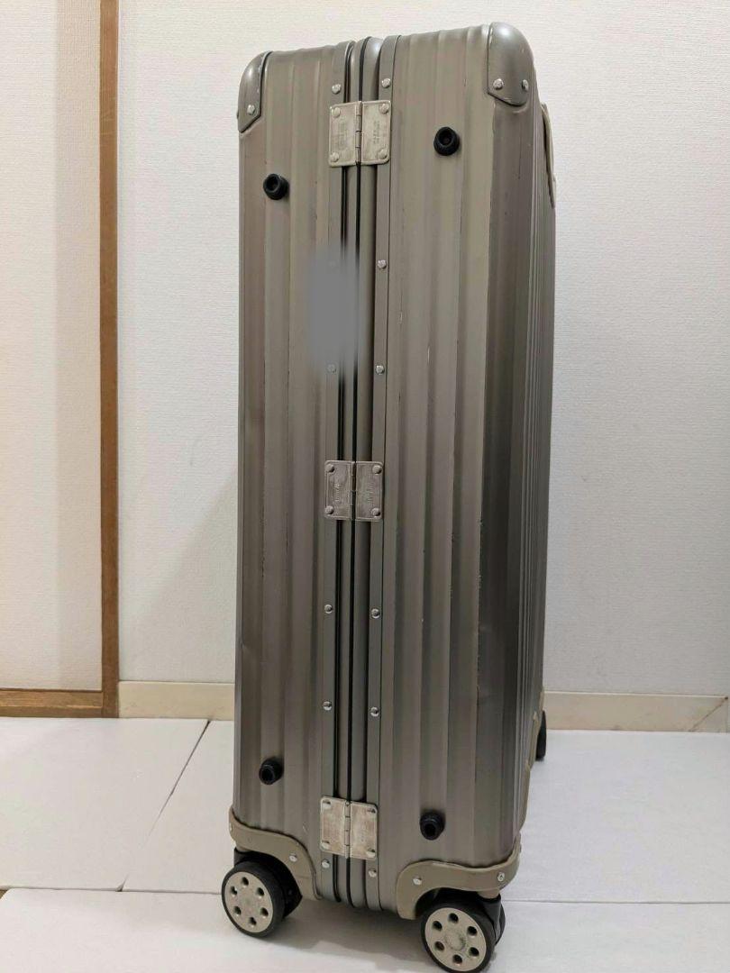 リモワ トパーズ チタニウム シャンパンゴールド TOPAS 98L 4輪