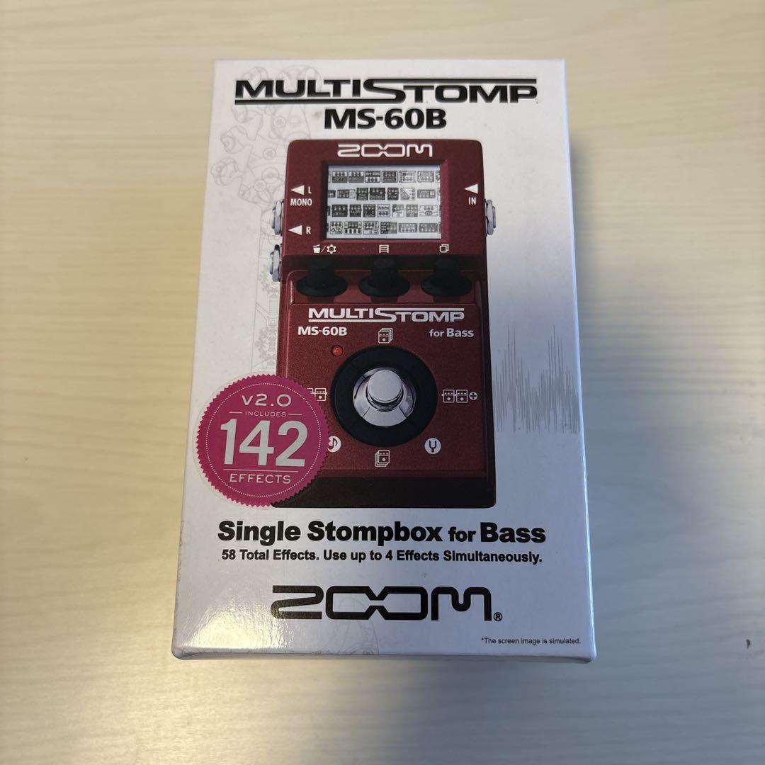 ベース ZOOM MULTISTOMP MS-60B