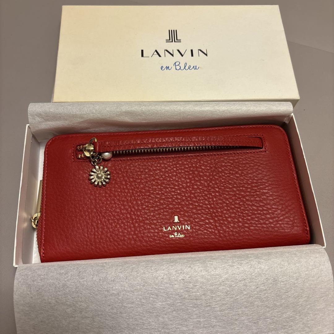 【新品未使用】LANVIN ランバンオンブルー　長財布
