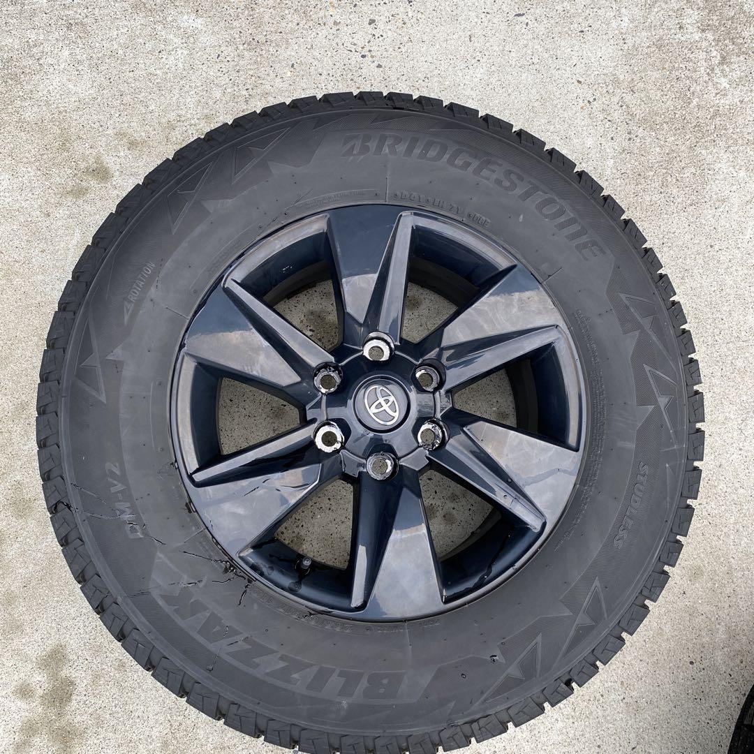 265/65r17 ブリザック　dm-v2 2019年製　ホイールセット　4本