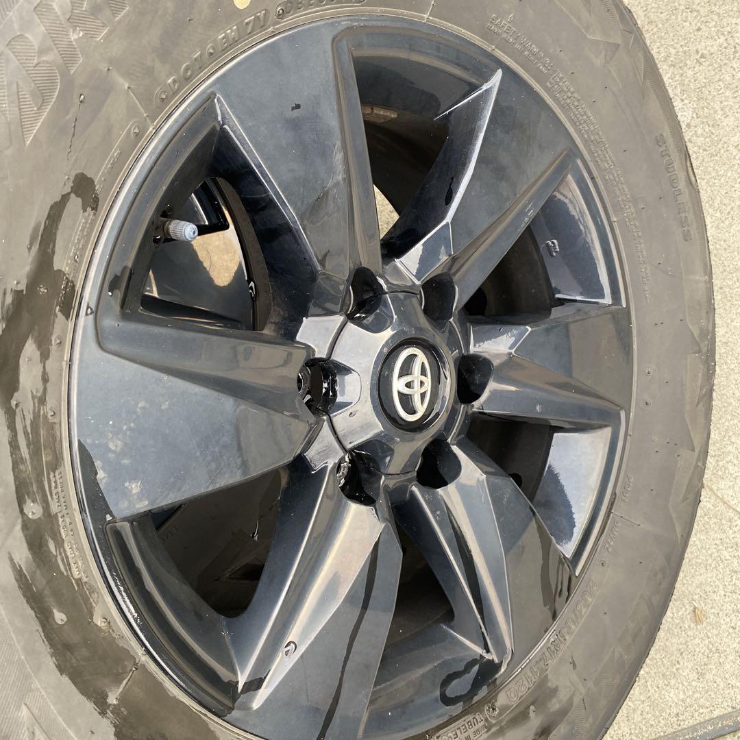 265/65r17 ブリザック　dm-v2 2019年製　ホイールセット　4本