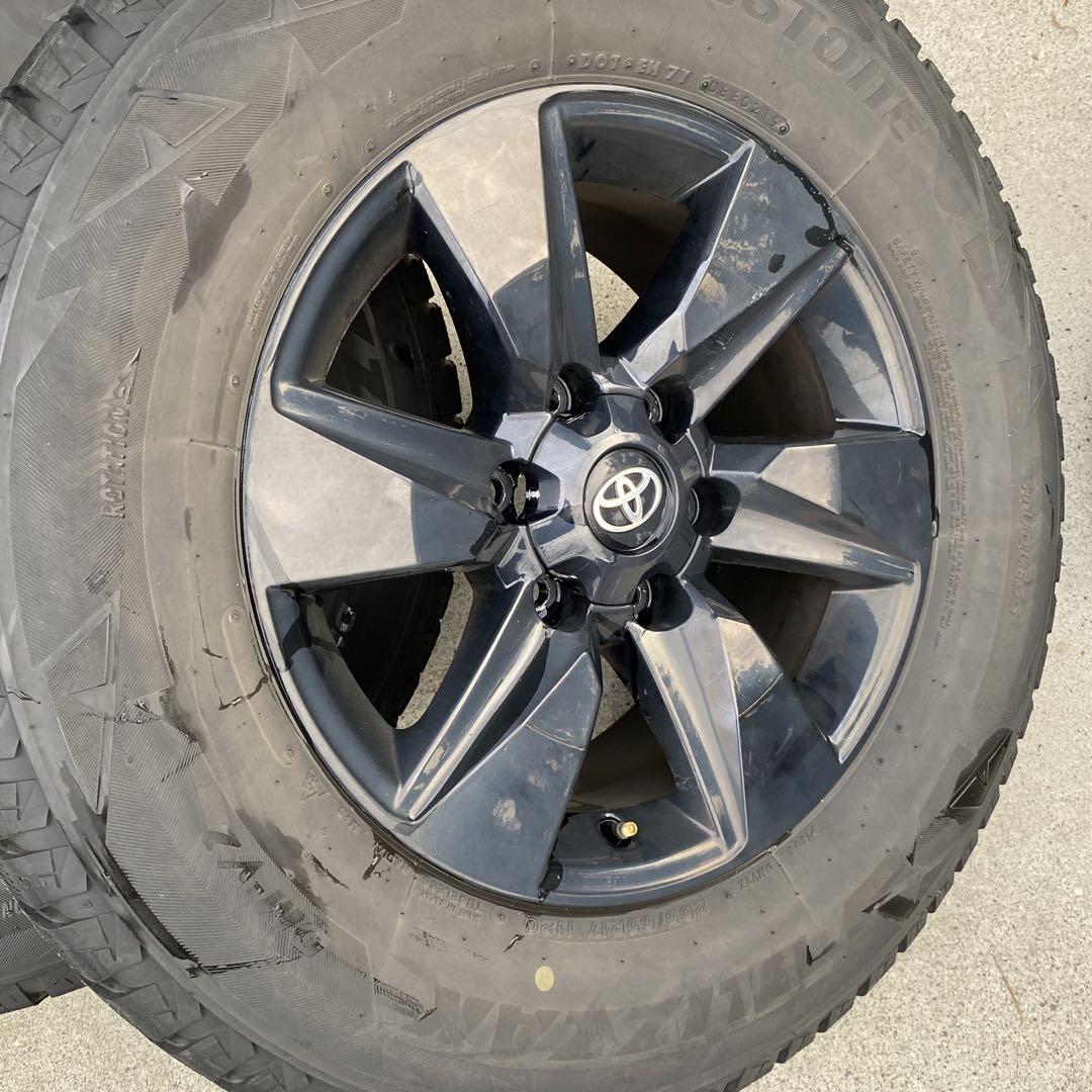 265/65r17 ブリザック　dm-v2 2019年製　ホイールセット　4本