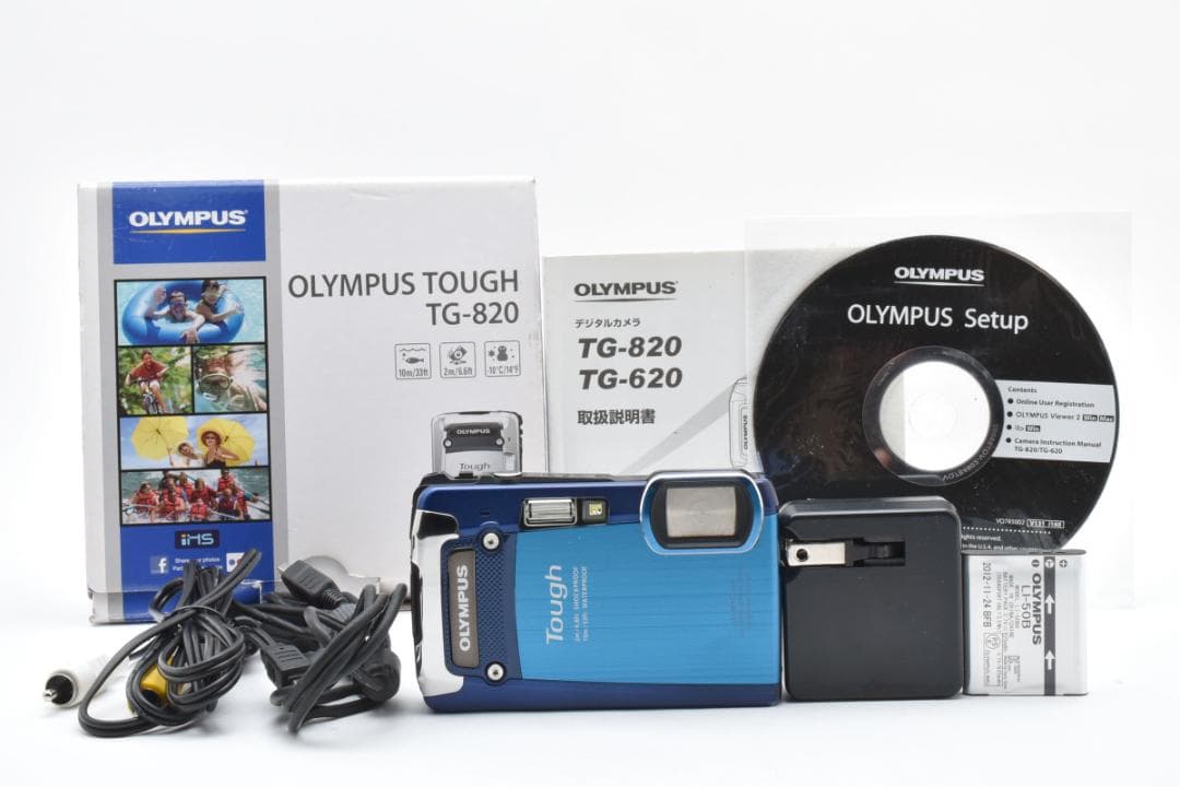 ■ 美品 ■ オリンパス　OLYMPUS Tough TG-820 ブルー