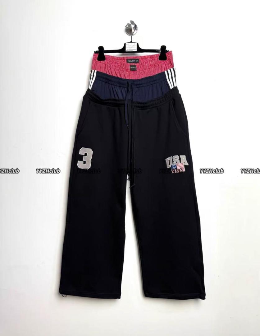 Project G/R 3レイヤードスウェットロングパンツ サイズ2/M Project G/R 3レイヤードスウェットロングパンツ サイズ2/M