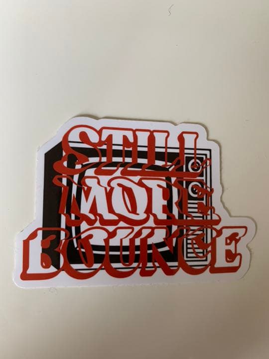 STILL MORE BOUNCE ステッカー