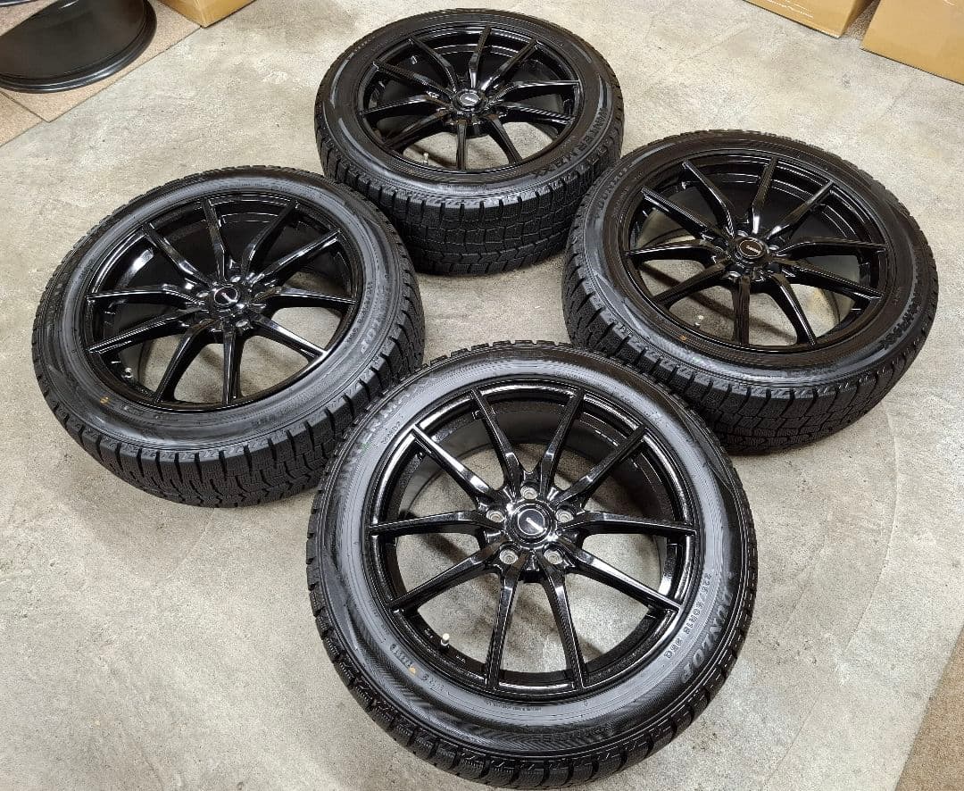 【極上品】トヨタ CH-R ヤリス ホンダヴェゼル ホイールタイヤ スタッドレス