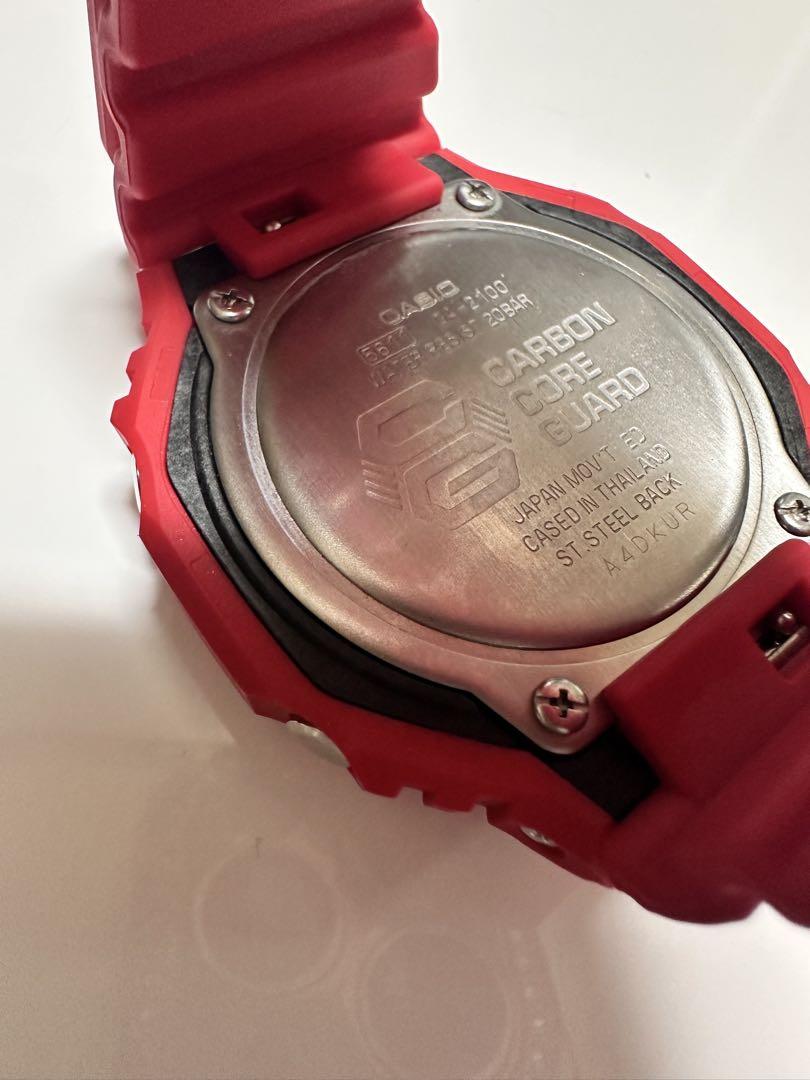G-SHOCK GM-2100N GA-2100 GA-2100 赤黒ネイビー