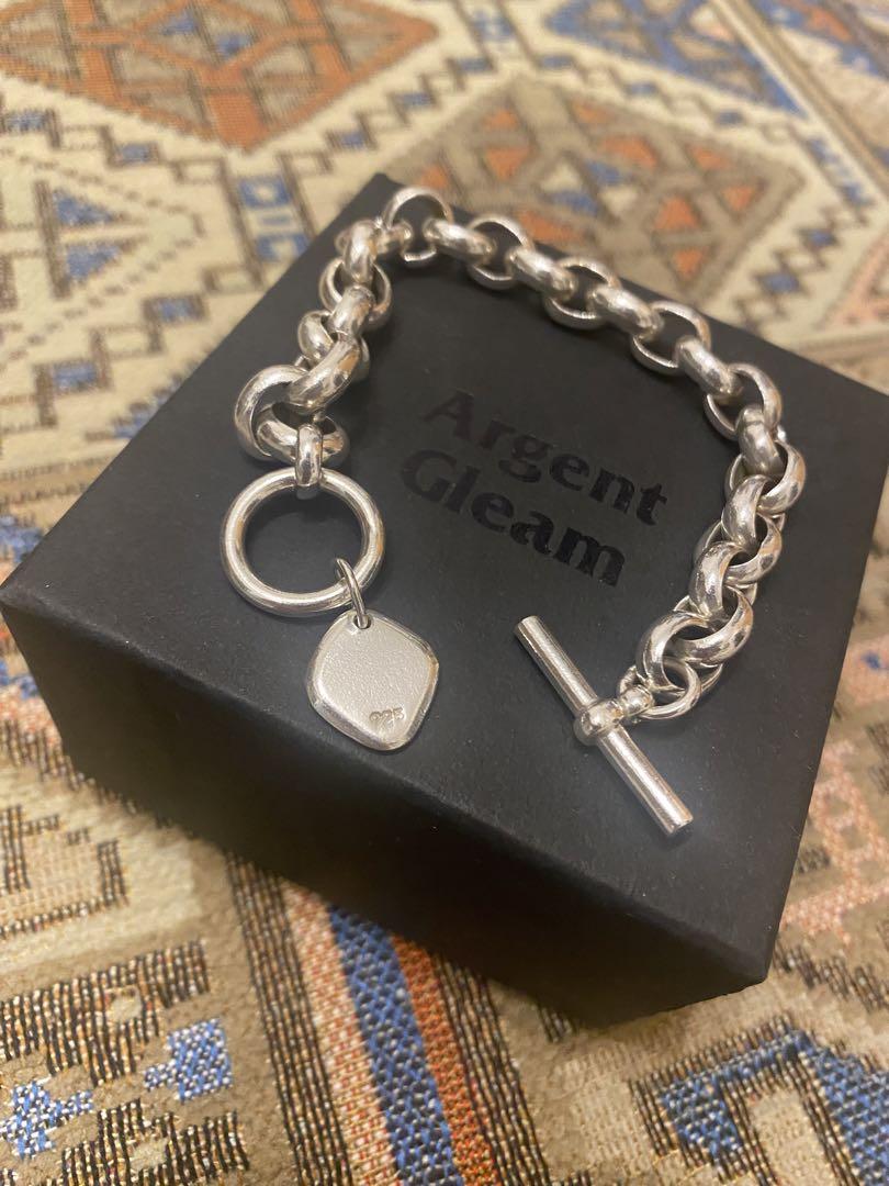 Argent Gleam シルバー チェーン ブレスレット
