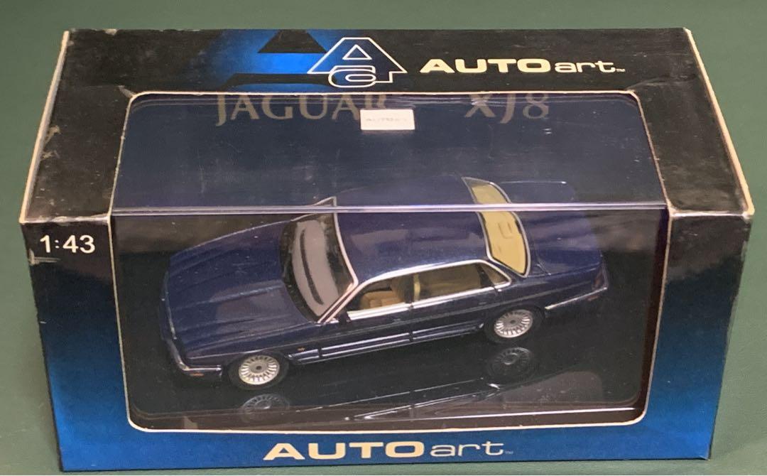 1/43 オートアート autoart ジャガー XJ8 ネイビー